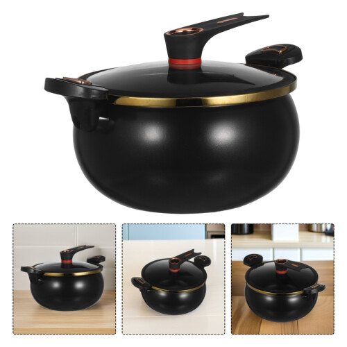 7L Micro Pressure Cooker Non-Stick Pan Large Capacity Soup Pot Kitchenware
