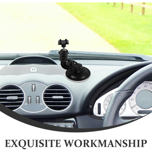 Universal Car Mount Suction Cup Bracket with Large Suction Base, Windshield Phone and Tablet Holder 2