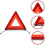 Foldable Emergency Warning Triangle Reflector Car Roadside Safety Triangle Tripod Stand Early Warning Sign 4