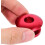 Car Shift Knob Stopper 2Pcs Red Gear Shift Boot Retainer Limiters Compatible 4