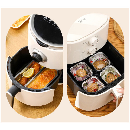 Aluminum Foil Bake Pans Round 20-Pack 2