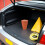 Cestino per auto con coperchio in silicone per console centrale. 7