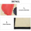 Car Side Window Sunshade with Magnetic Retractable Double-Layer Reflective Shield 3
