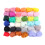 36-χρώμα μαλλιού Roving για βελονάκι felting DIY 2