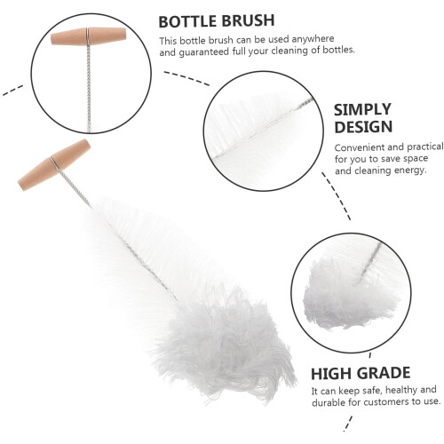 Brosse multifonctionnelle pour bouteilles, verres et vaisselle. 2