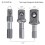 Impact Socket Set Driver Socket Adapter Set Impact Driver Socket Adapter 2 Sets 3