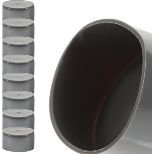 Ensemble de 8 protections de roulements de roue de remorque, capuchons en caoutchouc de 1,98 pouce 2