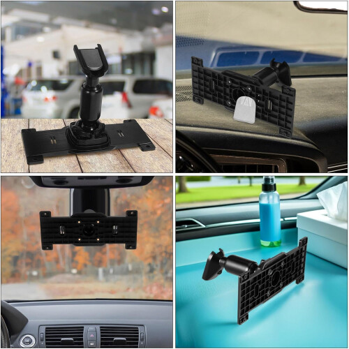 Supporto per dash cam da specchietto retrovisore, staffa per dash cam in lega di alluminio, ABS e rame 2