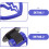 Car Tow Hook Modification Blue Heart Shape Adhesive Tow Hook 3