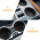 4pcs Recliner Handles Cup Holder Plastic Insert Thick Upgraded Material Withstand Pressure Handfriendly Interior 3