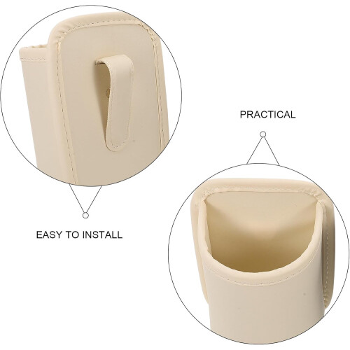 2pcs Car Cup Holder for Rear Seats Multi Functional Cup Holder Organizer 2