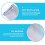 2pcs Car Windshield Retractable Sun Shade 40x60cm Black Silver Front Window Sunshade 6
