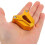 Funda protectora para llave de motocicleta, color dorado. 4