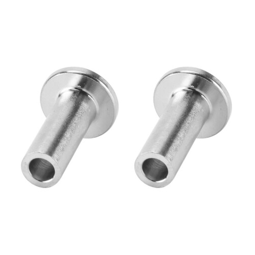 40 Piezas de Mangas Protectoras de Acero Inoxidable Kit de Ojal de Mangas Protectoras 2
