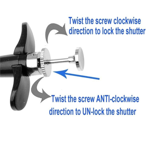 Camera Manual Shutter Shutter Release Control Cable 100cm Mechanical Locking Shutter