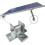 Solar Panel Mounting Brackets Set, Adjustable 15-30 Degree Angle, Drill-Free Installation 4