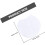 1200pcs Semicircular Makeup Remover Pads Thick Face Pads for Makeup Cleaning 2