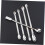 9pcs Stainless Steel Mixing Spoons Laboratory Scoops for Precise Sampling and Mixing 5