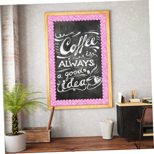 Borders Decal Wavy Pattern Self-adhesive Classroom Decoration Design 2