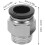 15pcs Quick Release Hose Connector Pneumatic Quick Coupling Air Tool Connectors for Pneumatic Components Straight Pipe 2