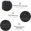 Lot de 4 coussinets anti-vibrations en caoutchouc élastique pour machine à laver 4