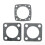 2X Motorcycle Carburetor Rebuild Kit for  Penta Solex 44PA1 856471 856472 3