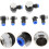 7pcs Air Hose Fitting Assortment Quick-Connect Pneumatic Couplers for Air Tools 5