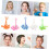 50pcs Teeth Storage Box Keepsake Case for Boys and Girls Teeth Organizer 8