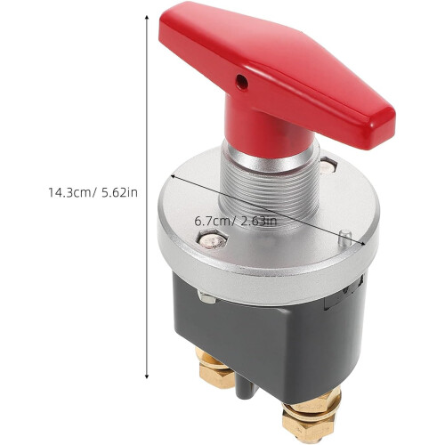 Interrupteur de coupure de batterie 12-36 V, robuste 1