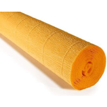 Italian crepe paper roll heavy-weight 180g yellow