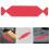 Thickened Red Fiber Felt Edge Squeegee Replacement for Car Vinyl Wraps 8