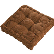 Almofada para cadeira de jardim resistente à água, 39,4 x 39,4 cm, marrom