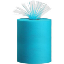 Tüllrolle 6 Zoll x 100 Yards – 24 Regenbogenfarben