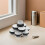 50pcs Plastic Switch Protective Cap Push Button Switch Caps Electrical Panel Safety Cover Plastic Flush Type Hole Plugs 5