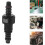 2 st bränsleledningssnabbkoppling Id Barb Nylon Connect-koppling för bilbensinslangbyte 8