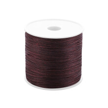 0,5 mm gewachstes Polyester-Nähgarn, 115 Yards