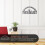 Metal Hanging Ornament Bible Scriptures Shaped Hanging Decor Black 6