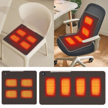 Coussin de siège chauffant 5V – 3 réglages de température, USB/Type-C,