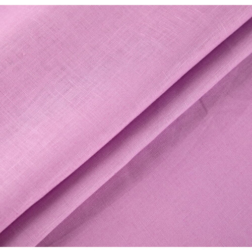 Tissu 100 % lin, lilas clair, largeur 140 cm