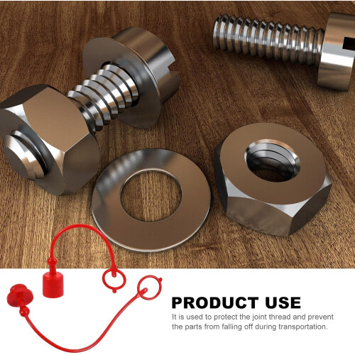 5 stk. skriverendestoppere DIY-tilbehør kompatibelt solid design plug and play 2
