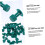 30pcs Dent Pulling Tabs Paintless Gaskets Puller Tabs Kit para Auto Body Tools Fornecimentos de reparação automotiva 4