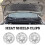 20pcs Engine Cover Mounting Clips Metal Locking Washers Heat Shield Retainers Push-on Fasteners 4