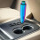Automatic Gear Shift Knob Head Aluminum Alloy with Push Button Adapter 5