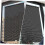 2Pcs Car Window Sun Shade Curtains 125X40Cm Folding Sun Visor 2
