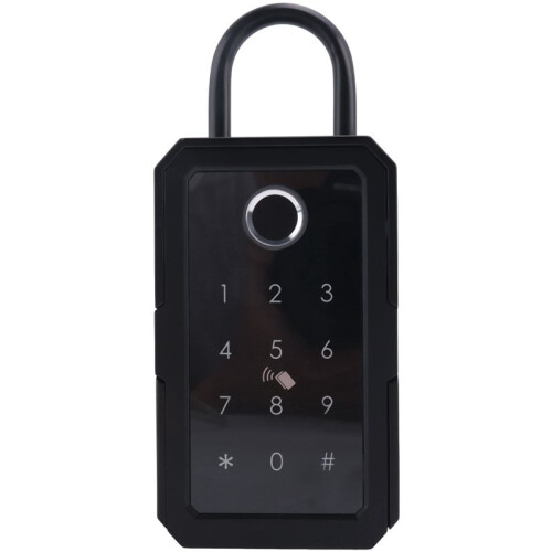 2X Smartkey Lock Box, Home Key Wireless Smartlock Box, Electronic Key Box App Digital Code  Key Safe for Host 2