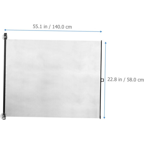 Retractable Car Windshield Sun Shade 58X140Cm Automatic Self-Retracting 1