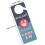 Panneau suspendu double face créatif pour toilettes, en PVC 2