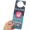 Panneau suspendu double face créatif pour toilettes, en PVC 4