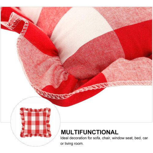 Funda de almohada estampada, funda protectora de algodón y lino con cremallera invisible. 2