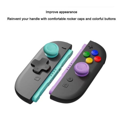 Joystick Cap Thumb Grip Set for   2 Thumb Grip Set Joystick Cap Thumbstick Cover Enhanced Gaming Precision 1